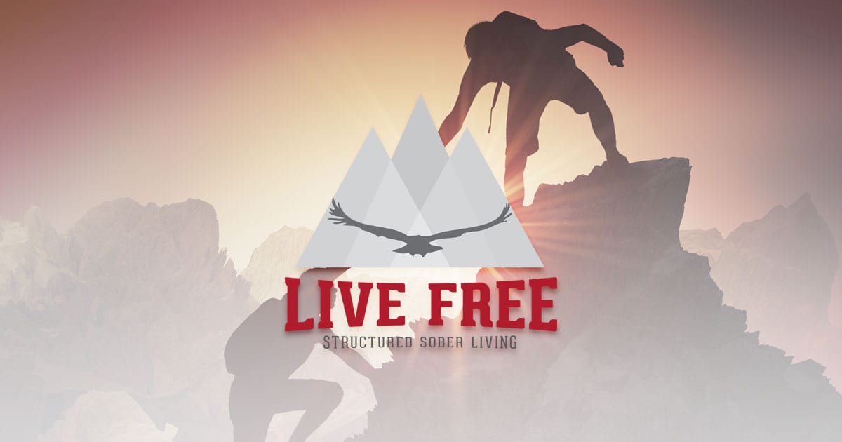 Header- Main Logo for Live Free Structured Sober Living In NH Banner