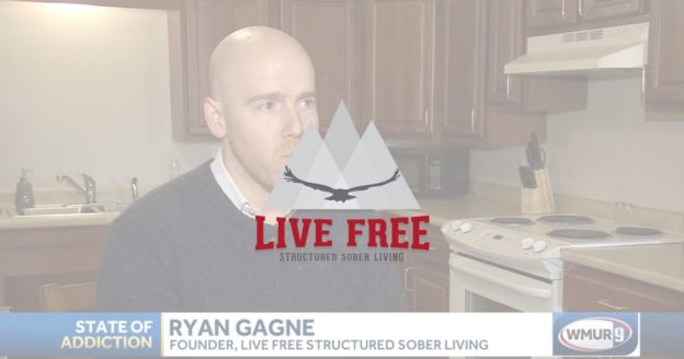 Ryan Gagne of Live Free Recovery and Sober Living in New Hampshire