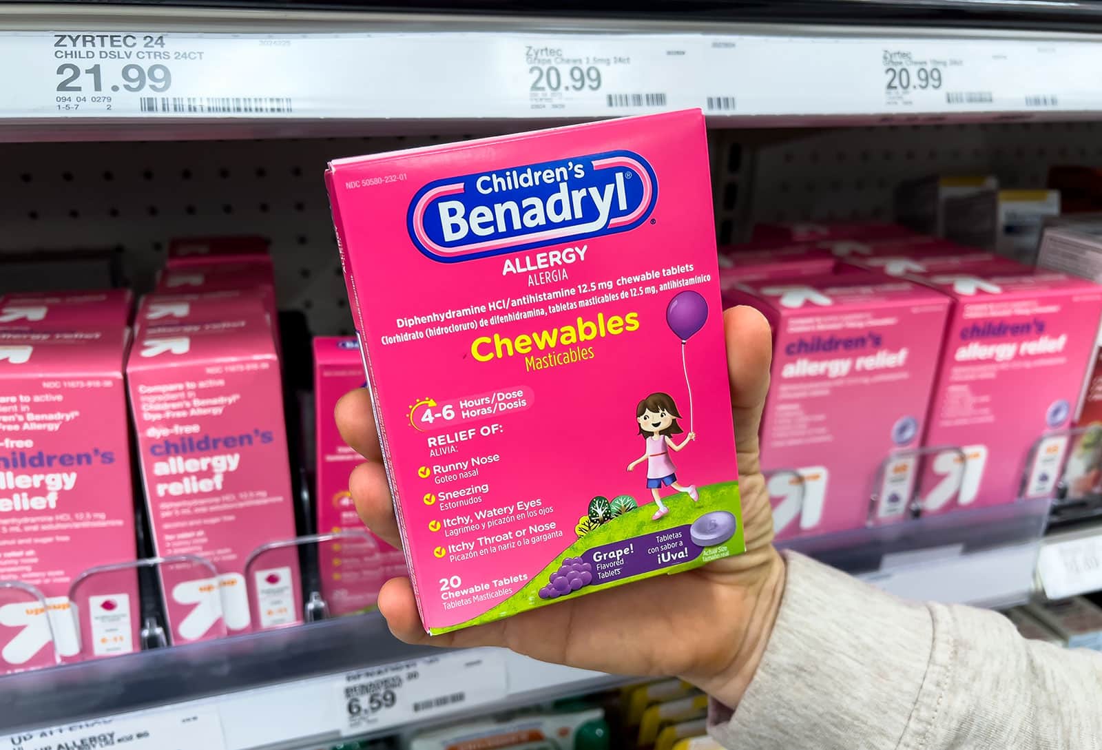 Chewable Benadryl